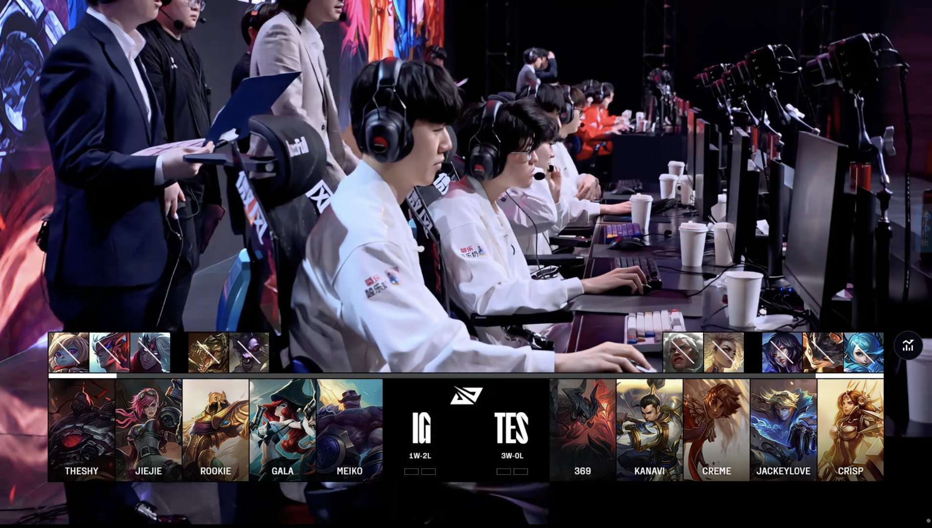 TES横扫RNG,369团战一打五四强赛3:2(巴黎) TES横扫RNG,369团战一打五四强赛3:2(巴黎)