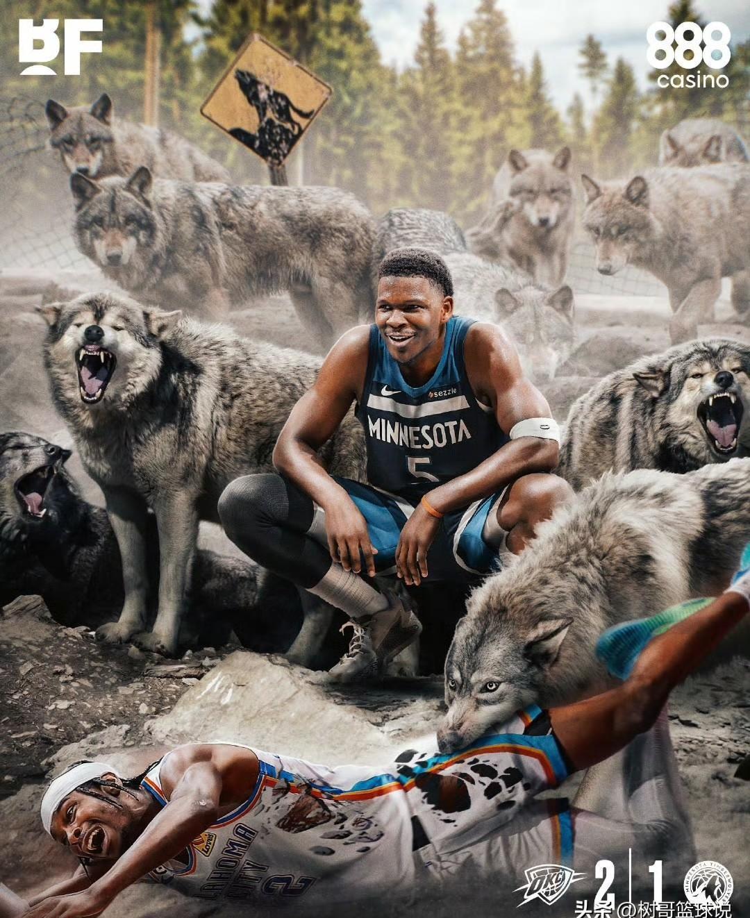 关于森林狼外线手感火热，取得连胜的信息